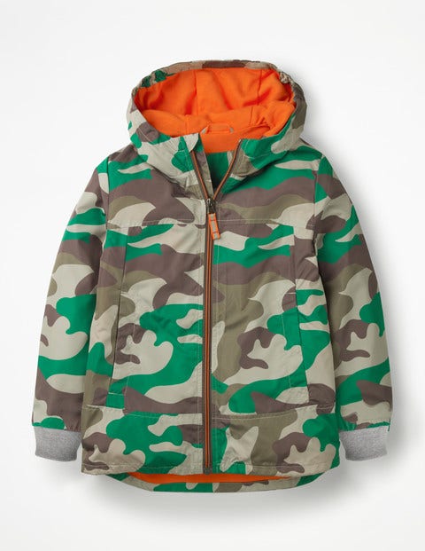 Anorak Résistant À L'eau - Camouflage vert cresson Anorak Résistant À L'eau - Camouflage vert cresson