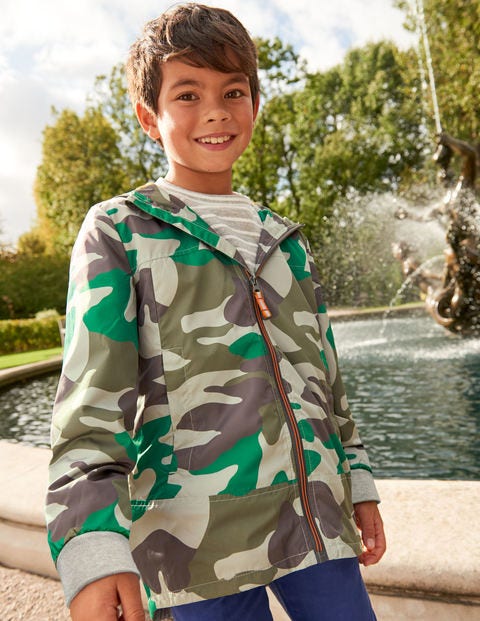 Anorak Résistant À L'eau - Camouflage vert cresson Anorak Résistant À L'eau - Camouflage vert cresson
