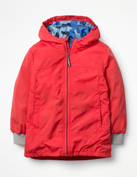 Anorak Résistant À L'eau - Rouge laser Anorak Résistant À L'eau - Rouge laser