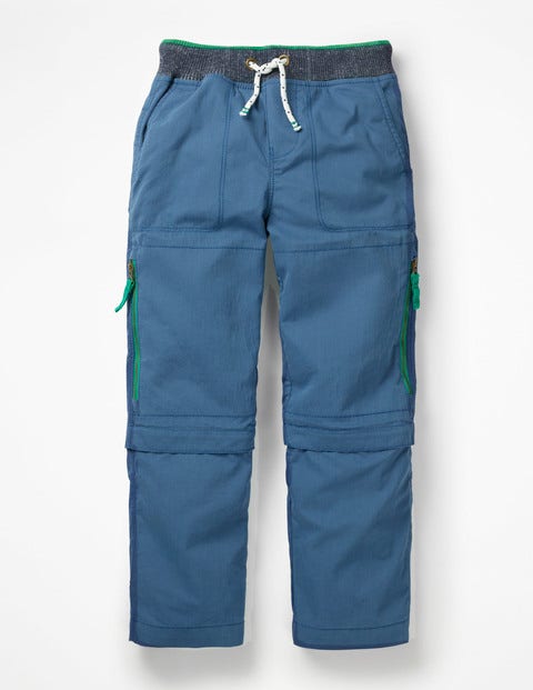 Zip-off Techno Pants - Lagoon Blue Zip-off Techno Pants - Lagoon Blue