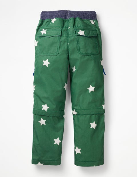 Pantalon Technique Zippé - Étoile vert romarin Pantalon Technique Zippé - Étoile vert romarin
