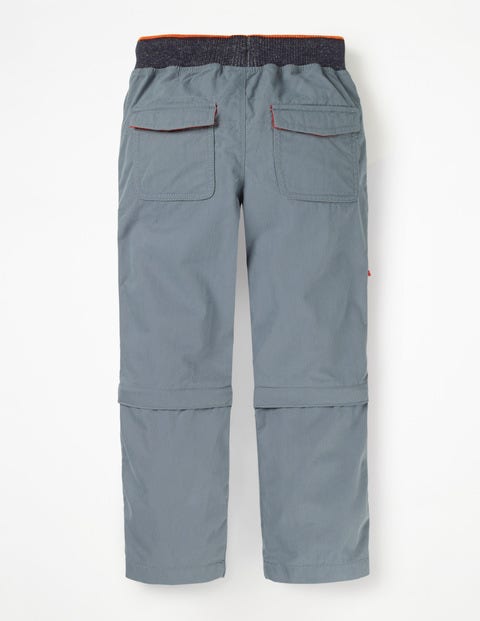 Zip-Off Techno Trousers - Tin Blue Zip-Off Techno Trousers - Tin Blue