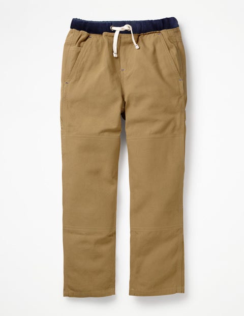 Rib Waist Carpenter Pants - Chino Brown Rib Waist Carpenter Pants - Chino Brown
