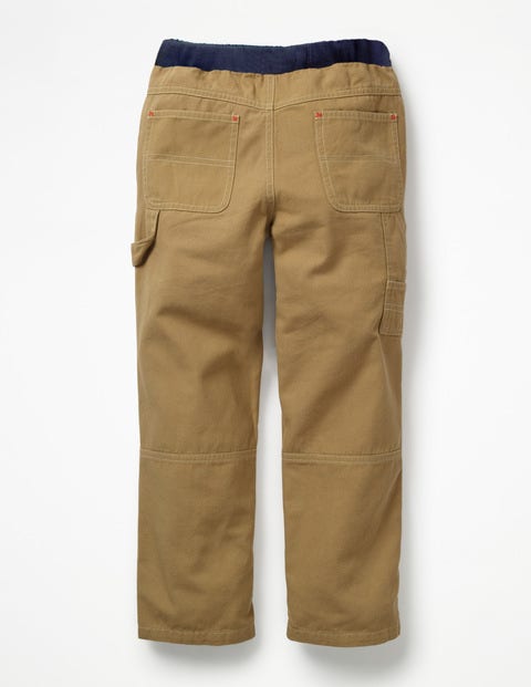 Rib Waist Carpenter Pants - Chino Brown Rib Waist Carpenter Pants - Chino Brown
