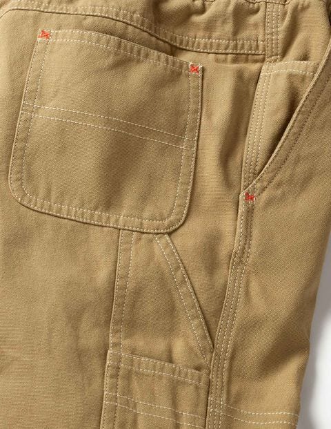 Rib Waist Carpenter Pants - Chino Brown Rib Waist Carpenter Pants - Chino Brown