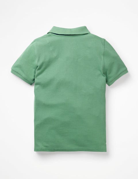 Piqué Polo Shirt - Patina Green Piqué Polo Shirt - Patina Green