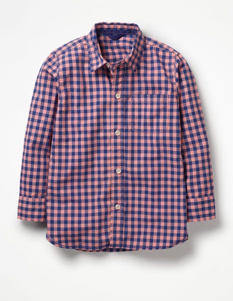 Garment-Dyed Laundered Shirt - Washed Red Gingham Garment-Dyed Laundered Shirt - Washed Red Gingham