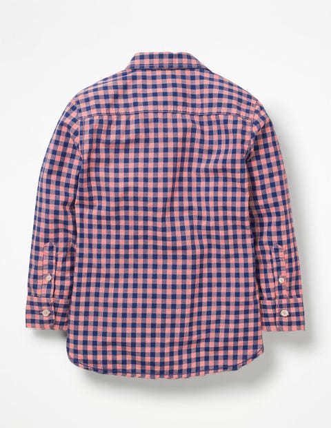 Garment-Dyed Laundered Shirt - Washed Red Gingham Garment-Dyed Laundered Shirt - Washed Red Gingham