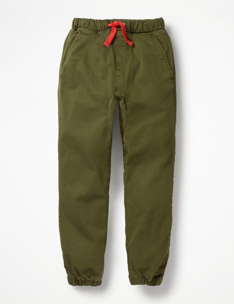 Garment-Dyed Slouch Trousers - Ghillie Green Garment-Dyed Slouch Trousers - Ghillie Green