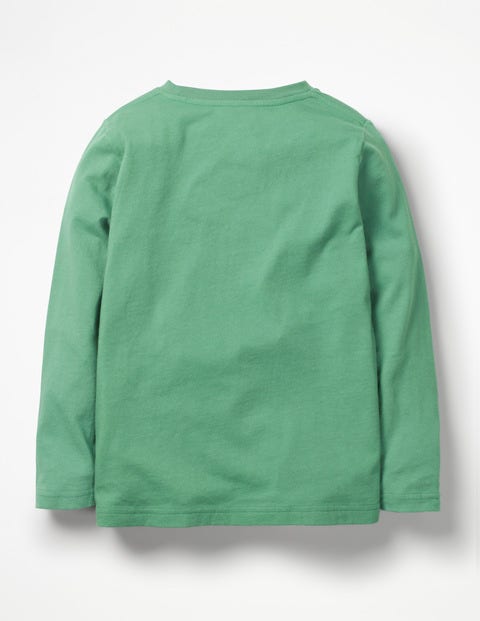 T-Shirt Mit Fahrzeugmotiv - Patinagrün, Abrissbirne T-Shirt Mit Fahrzeugmotiv - Patinagrün, Abrissbirne