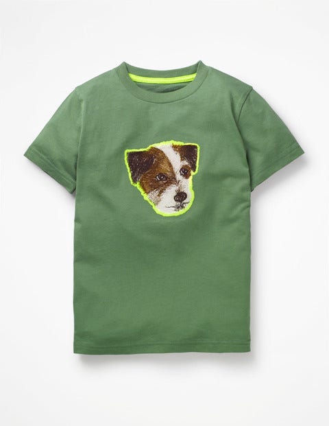 Pop Superstitch T-Shirt - Rosemary Green Sprout Pop Superstitch T-Shirt - Rosemary Green Sprout