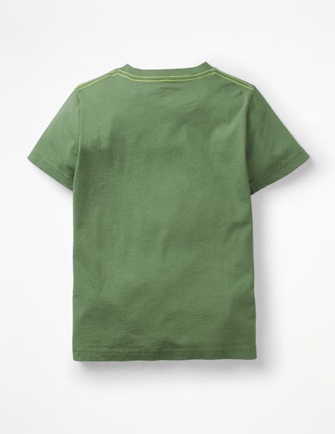 Pop Superstitch T-Shirt - Rosemary Green Sprout Pop Superstitch T-Shirt - Rosemary Green Sprout
