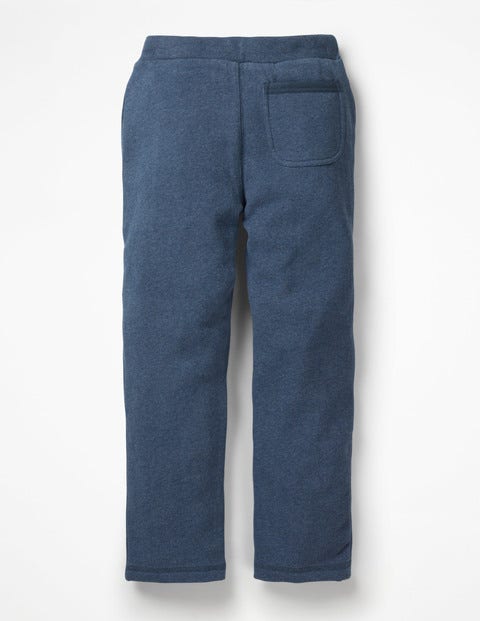 Warrior Knee Sweatpants - Mid Blue Marl Warrior Knee Sweatpants - Mid Blue Marl