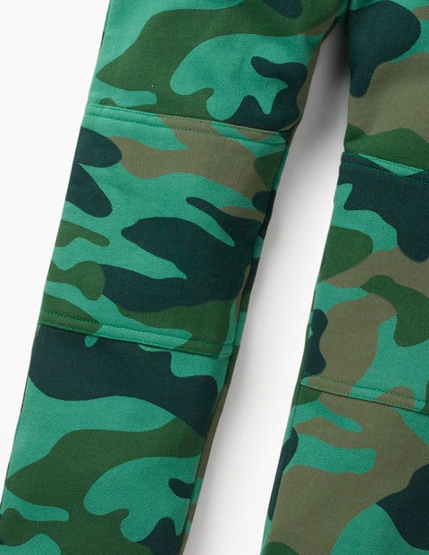 Sweathose Mit Verstärkter Kniepartie - Khakigrün, Camouflage Sweathose Mit Verstärkter Kniepartie - Khakigrün, Camouflage