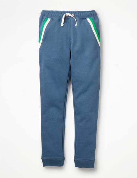 Sports Stripe Joggers - Lagoon Blue Sports Stripe Joggers - Lagoon Blue
