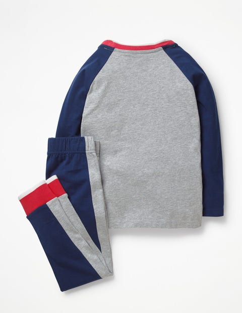 Sporty Pyjama Set - College Blue Sporty Pyjama Set - College Blue