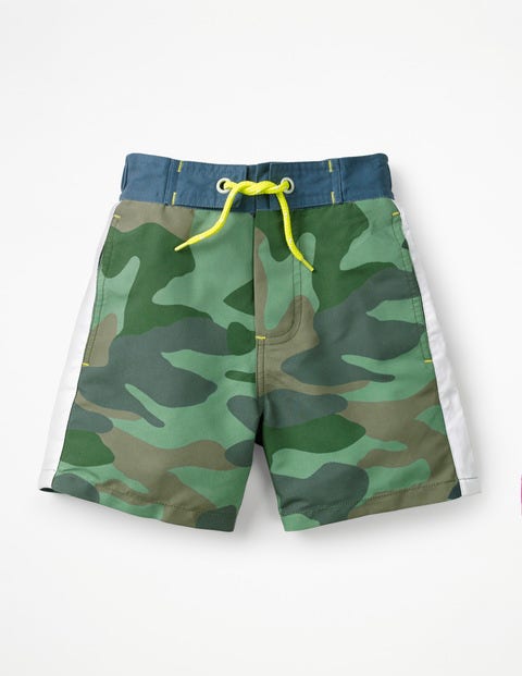 Poolside Shorts - Rosemary Green Camouflage Poolside Shorts - Rosemary Green Camouflage