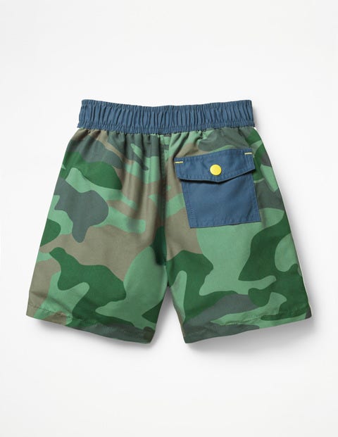 Poolside Shorts - Rosemary Green Camouflage Poolside Shorts - Rosemary Green Camouflage