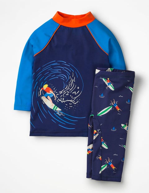 Surf Suit - College Blue Surfers Surf Suit - College Blue Surfers