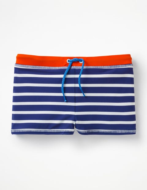 Swim Trunks - College Blue/Ivory Swim Trunks - College Blue/Ivory