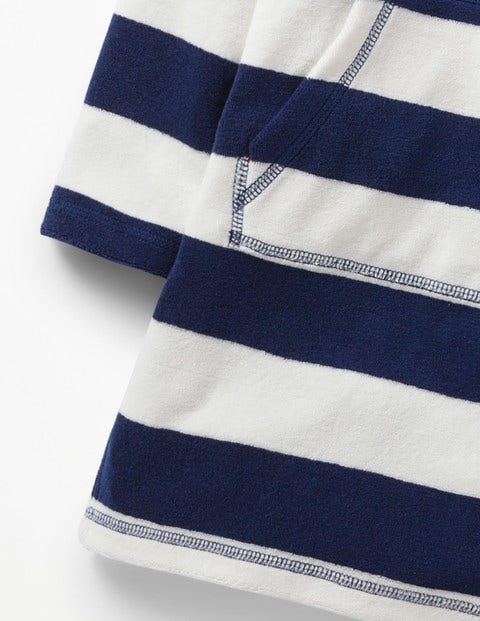 Towelling Throw-On - College Blue/Ivory Towelling Throw-On - College Blue/Ivory