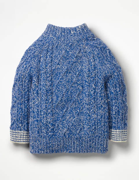 Half-zip Sweater - Elizabethan Blue Half-zip Sweater - Elizabethan Blue