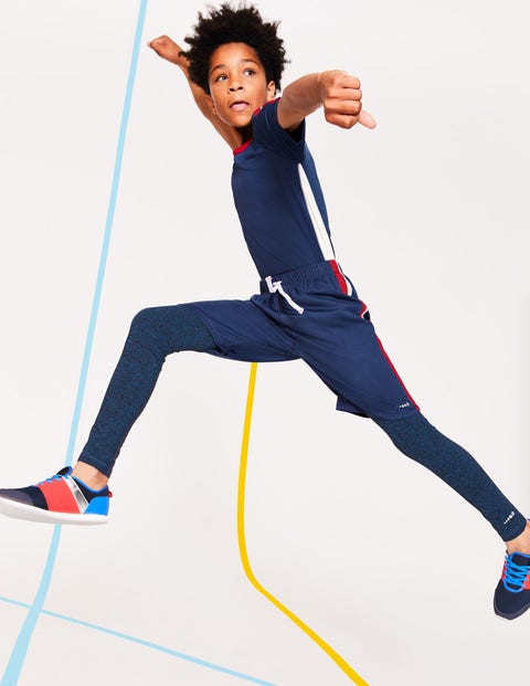 Athletic Long Johns - College Blue Athletic Long Johns - College Blue