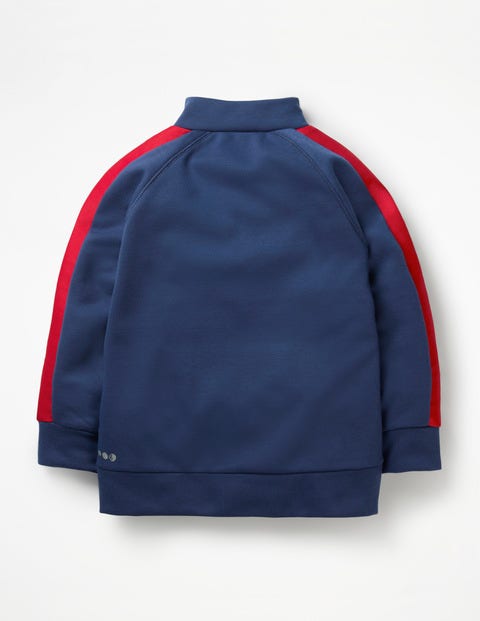 Active Zip-up Track Top - College Blue Active Zip-up Track Top - College Blue