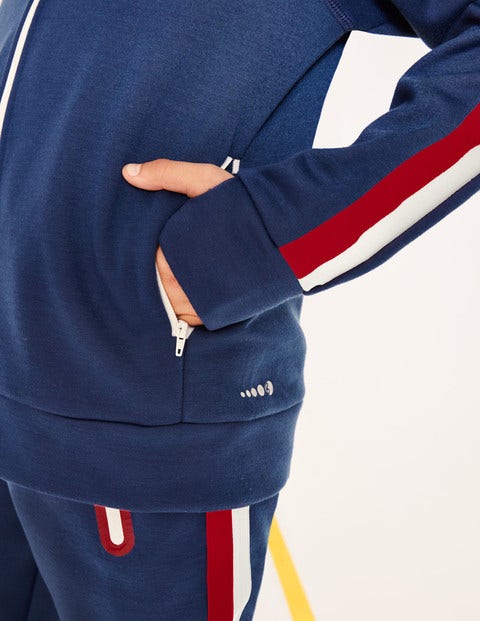 Active Zip-up Track Top - College Blue Active Zip-up Track Top - College Blue