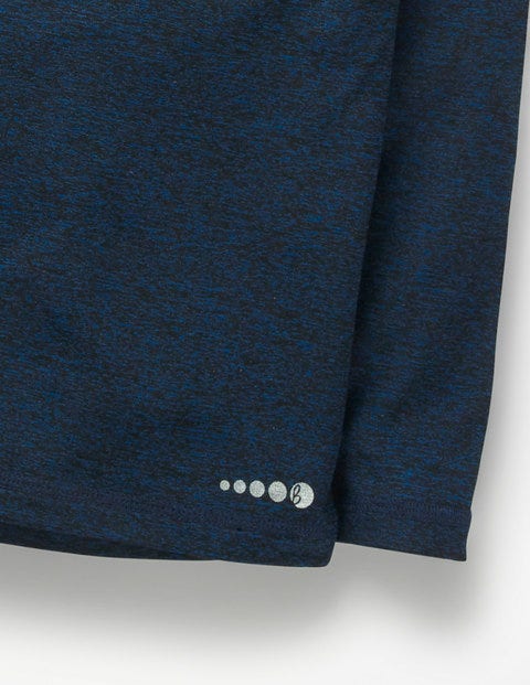 Langärmliges Aktiv-Shirt - Dunkelblau Langärmliges Aktiv-Shirt - Dunkelblau