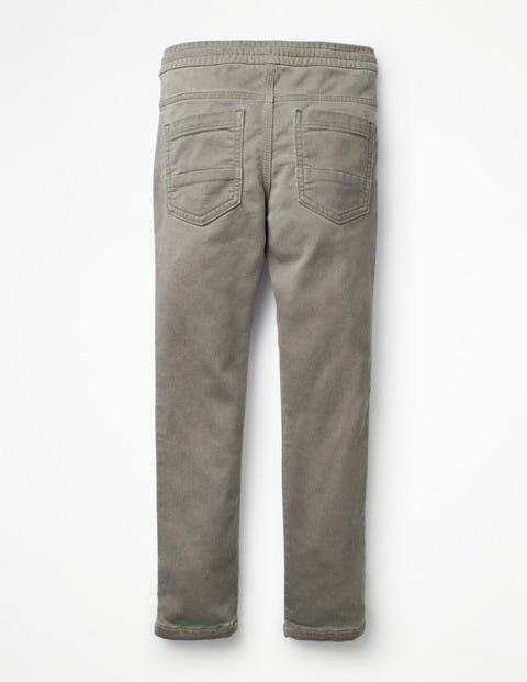 Jersey Skinny Jeans - Grey Denim Jersey Skinny Jeans - Grey Denim