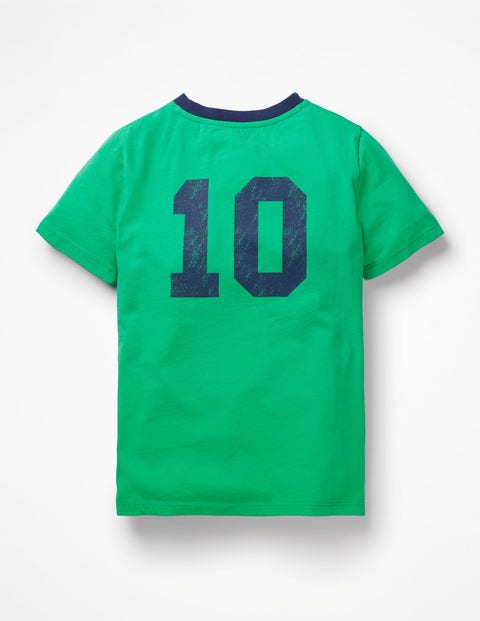 Printed Sports T-Shirt - Astro Green Football Printed Sports T-Shirt - Astro Green Football