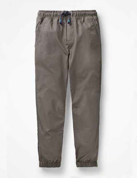 Lined Woven Joggers - Pewter Grey Lined Woven Joggers - Pewter Grey