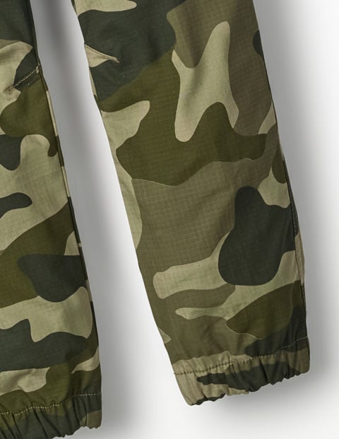 Lined Woven Joggers - Khaki Camouflage Lined Woven Joggers - Khaki Camouflage