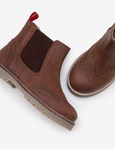 Leather Chelsea Boots - Tan Leather Chelsea Boots - Tan