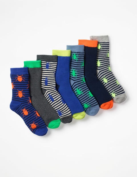 7 Pack Sock Box - Bugs 7 Pack Sock Box - Bugs