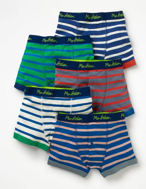 5 Pack Boxers - Multi Stripes 5 Pack Boxers - Multi Stripes