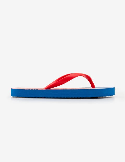 Printed Flip-Flops - Beam Red Printed Flip-Flops - Beam Red