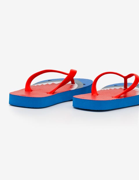 Printed Flip-Flops - Beam Red Printed Flip-Flops - Beam Red
