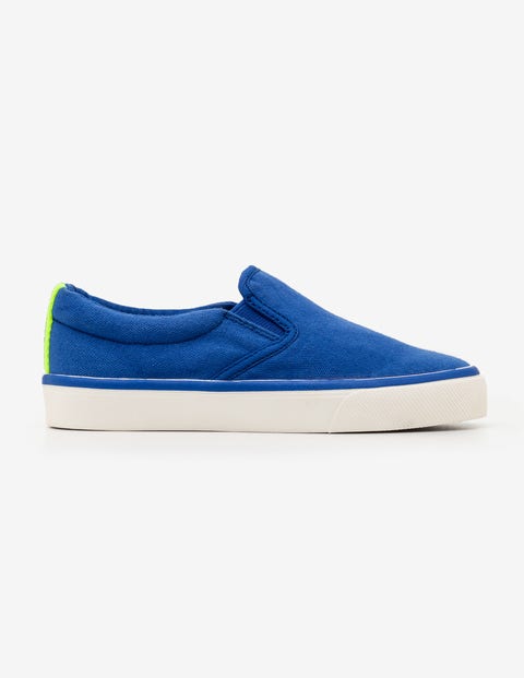 Canvas Slip-Ons - Duke Blue Canvas Slip-Ons - Duke Blue