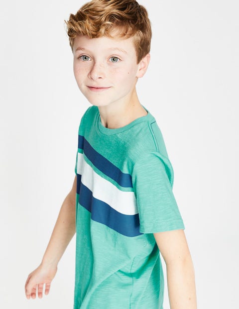 Slub Washed T-Shirt - Sea Breeze Blue/Duke Blue Slub Washed T-Shirt - Sea Breeze Blue/Duke Blue