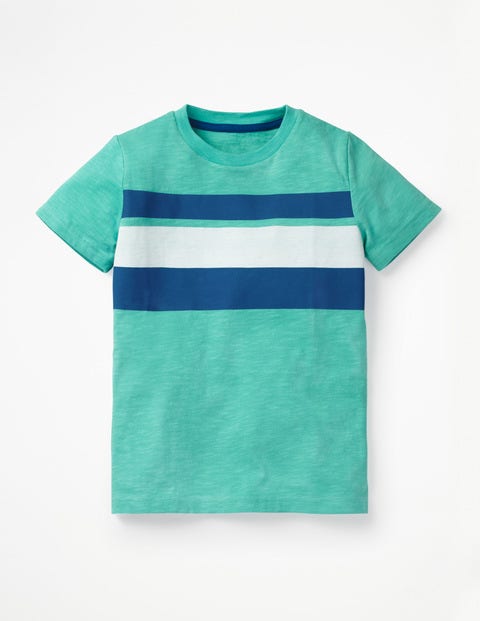 Slub Washed T-Shirt - Sea Breeze Blue/Duke Blue Slub Washed T-Shirt - Sea Breeze Blue/Duke Blue