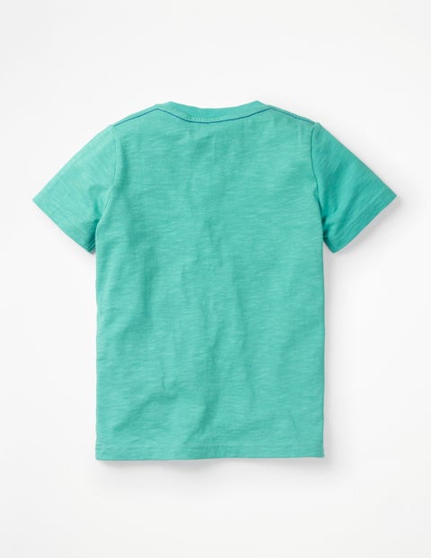 Slub Washed T-Shirt - Sea Breeze Blue/Duke Blue Slub Washed T-Shirt - Sea Breeze Blue/Duke Blue