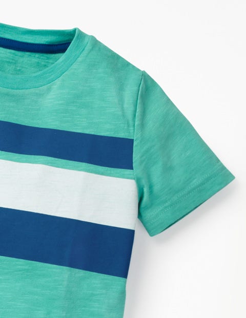 Slub Washed T-Shirt - Sea Breeze Blue/Duke Blue Slub Washed T-Shirt - Sea Breeze Blue/Duke Blue