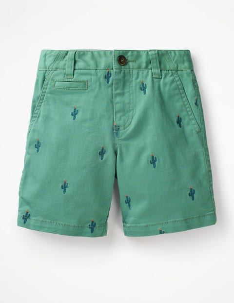 Chino Shorts - Bright Green Cactus Chino Shorts - Bright Green Cactus