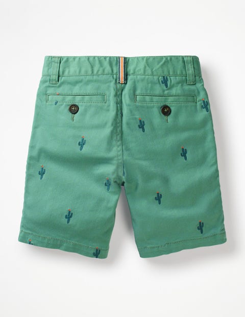Chino Shorts - Bright Green Cactus Chino Shorts - Bright Green Cactus