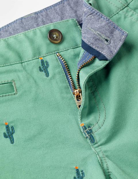 Chino Shorts - Bright Green Cactus Chino Shorts - Bright Green Cactus