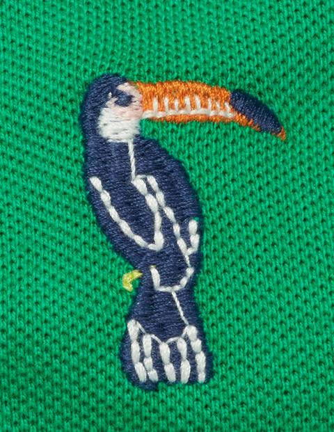 Piqué Polo Shirt - Astro Green Toucans Piqué Polo Shirt - Astro Green Toucans