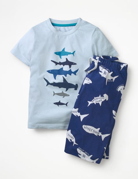 Graphic Pyjamas - Provence Blue Sharks Graphic Pyjamas - Provence Blue Sharks
