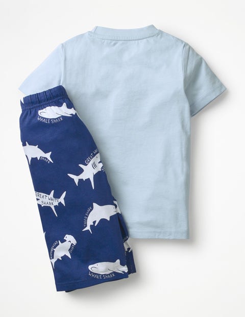 Graphic Pyjamas - Provence Blue Sharks Graphic Pyjamas - Provence Blue Sharks